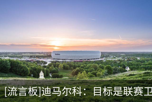 [流言板]迪马尔科：目标是联赛卫冕+欧冠好成绩；沉痛悼念巴雷西